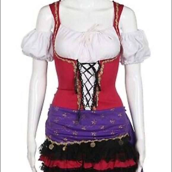 Halloween Leg Avenue Crystal Gypsy costume. Price Firm. - Picture 3 of 6
